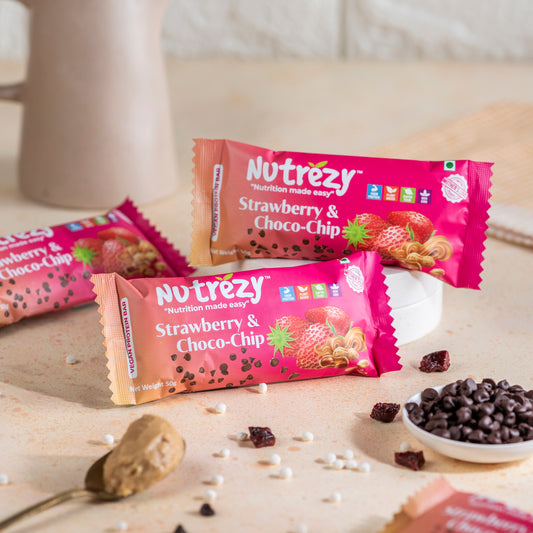 Strawberry Chocochip Bar- 50gms