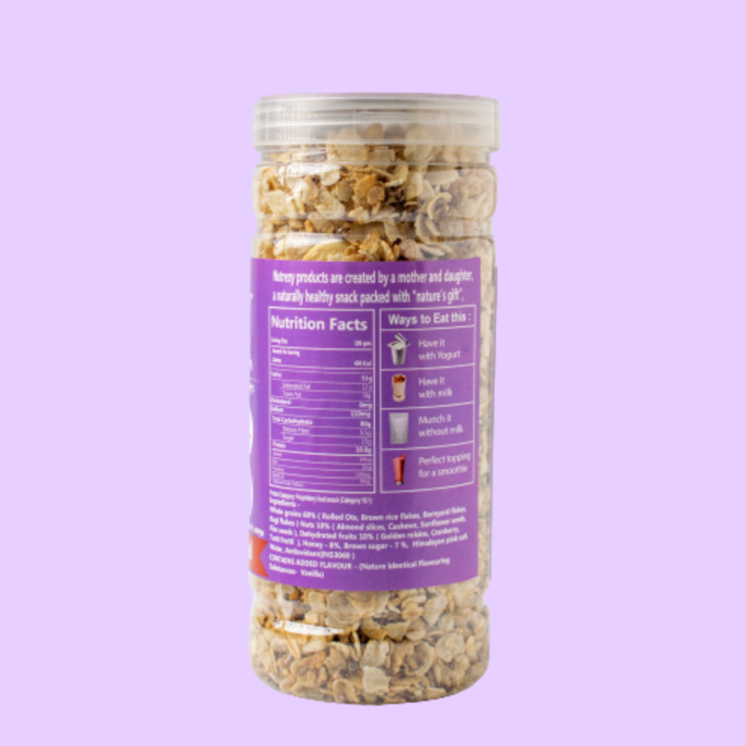 Millet Cereal Vanilla Almond Jar 370gms