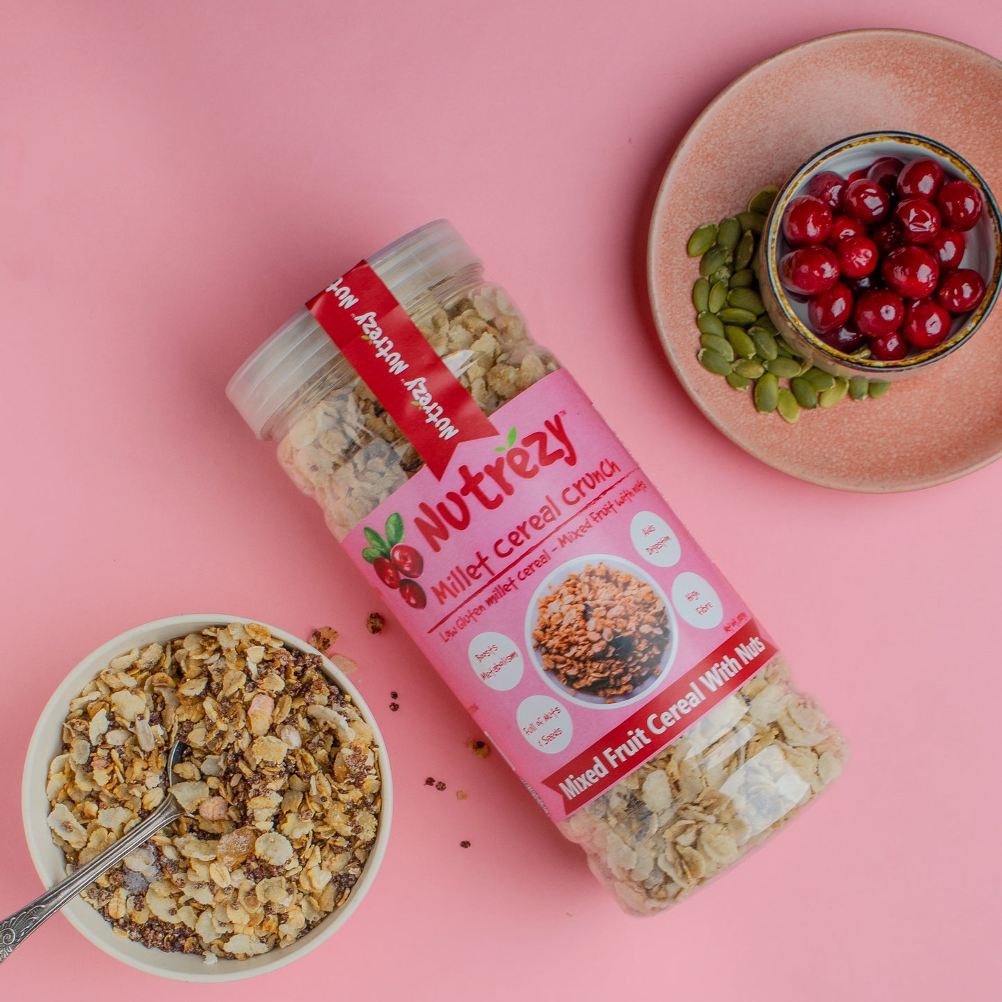 Millet Cereal Mixed Fruit Jar 370gms