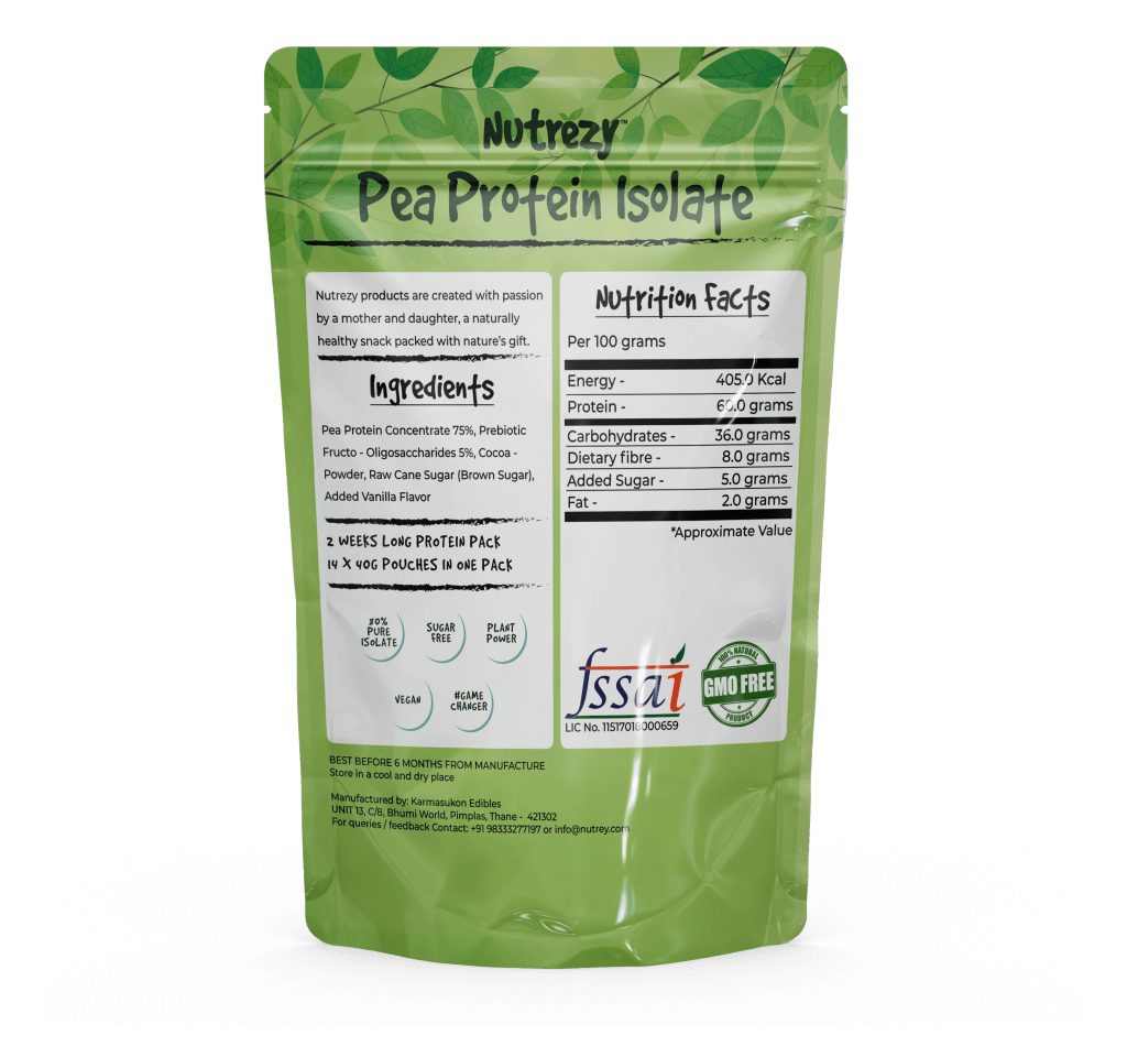 Pea Protein Vanilla 560gms