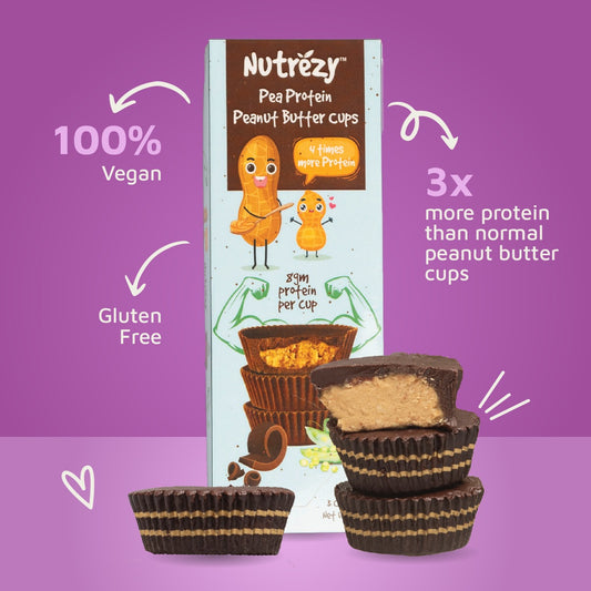 Protein Peanut Butter Cups 100gms | Vegan