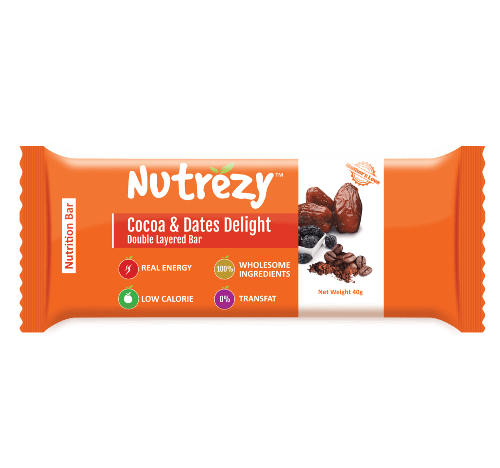 Cocoa Dates Delight Bar - Pack 0f 6 - 240gms