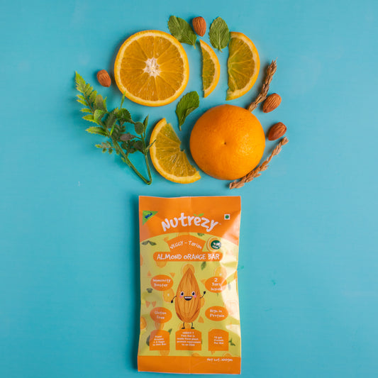 Veggy-Tarian Almond Orange Bar 100gms